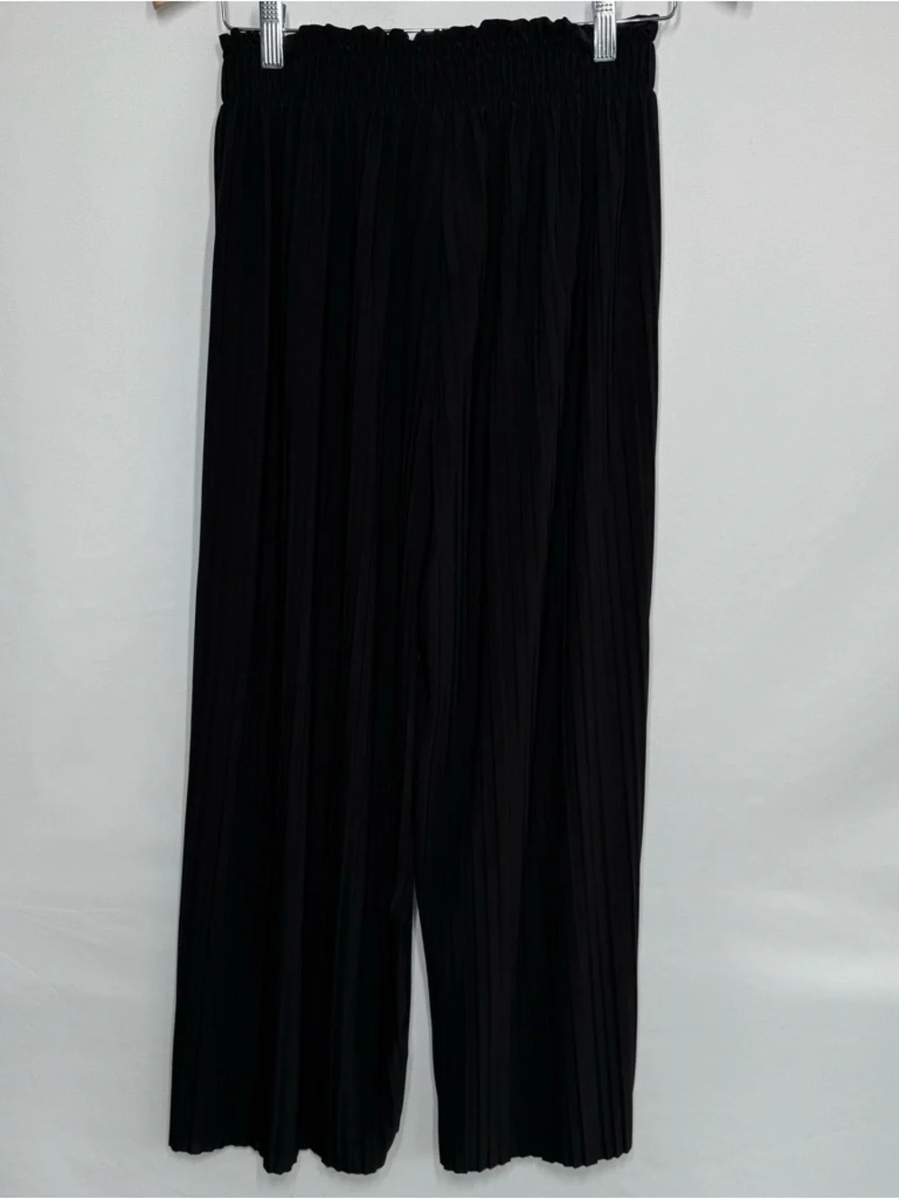 ❤️3/$30 Jon & Anna Contemporary Black Pleated Wide-Leg Pants with Waist Tie - M
